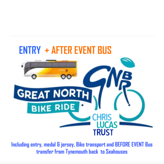 2024 GNBR Entry (including post-ride transfer from Tynemouth to Seahouses)